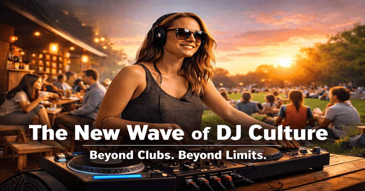 Why DJs Are Turning to Alternative Venues Like Cafés and Parks